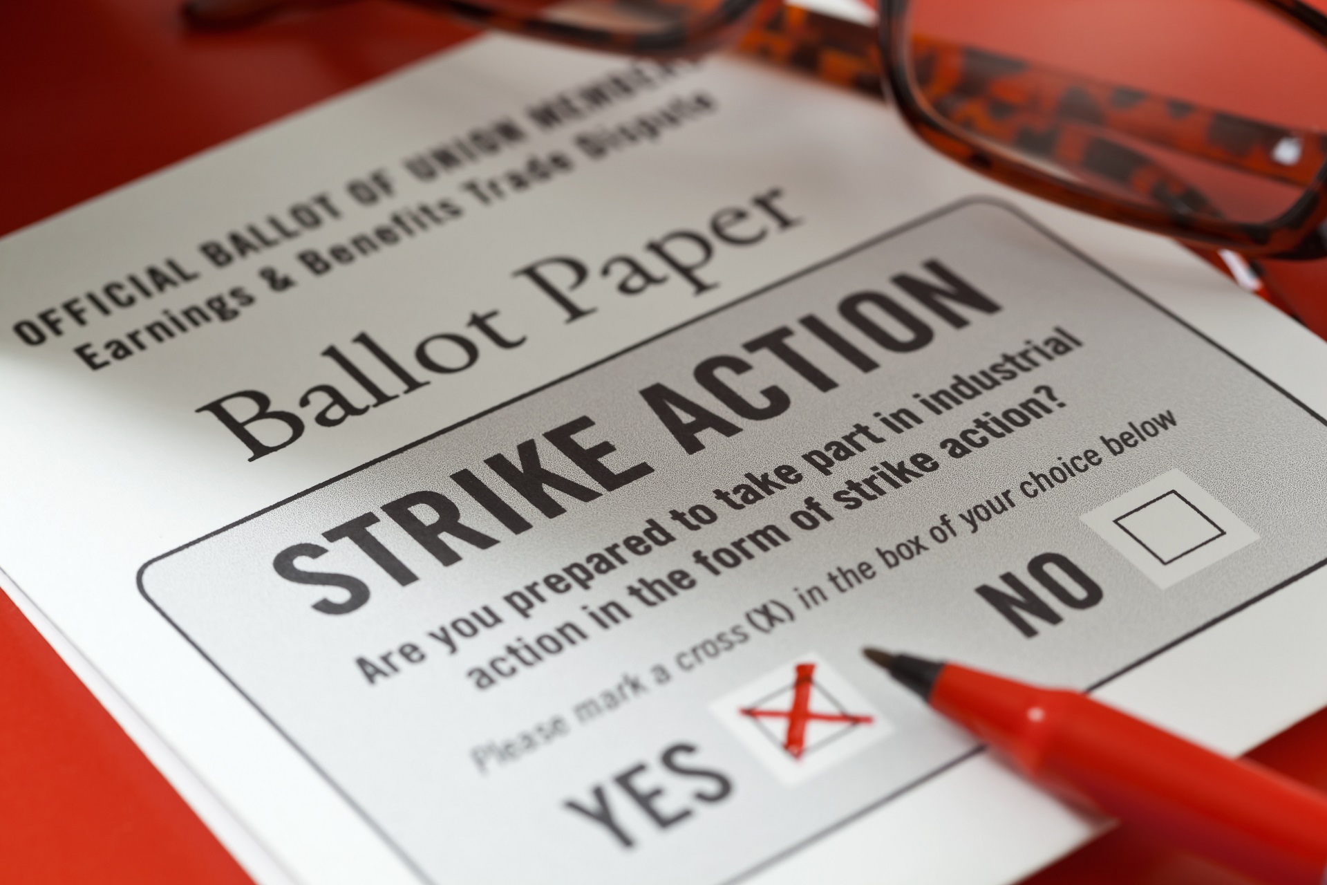 strike ballot