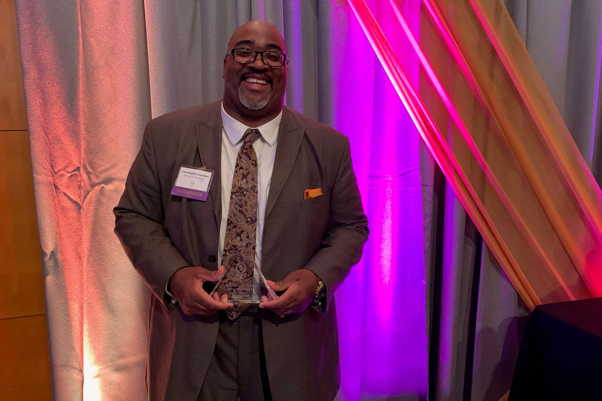 Christopher Fowlkes, Diversity and Inclusion Award, Minnesota Lawyer