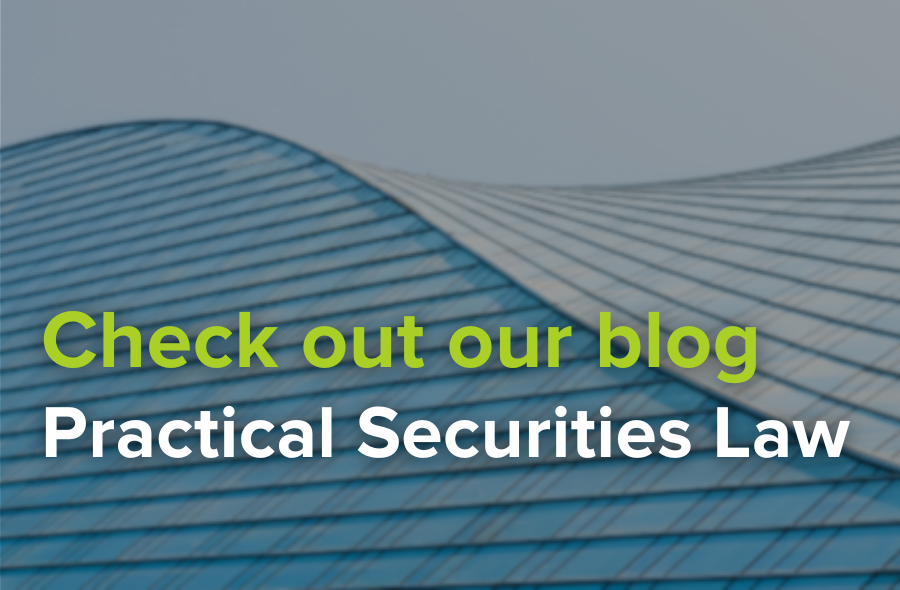 Barnes & Thornburg Practical Securities Law Blog